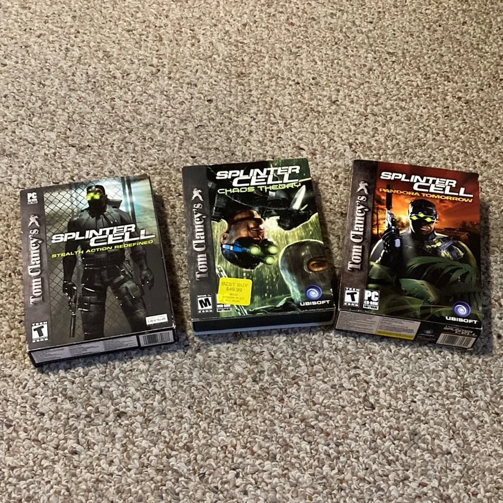 Splinter Cell PC Collection 3 Games - Picture 1 of 7